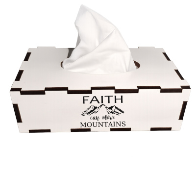 Small Tissue Box : Move Mountains