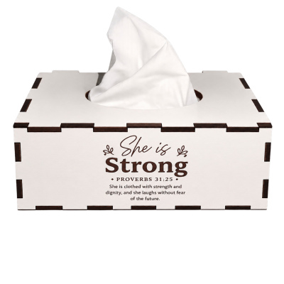 Small Tissue Box : Strong