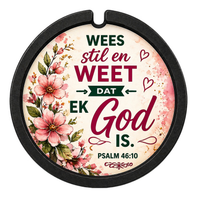 Licence Disc Holder : Wees stil