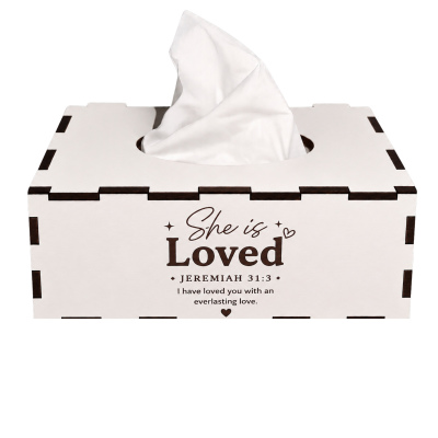 Small Tissue Box : Loved